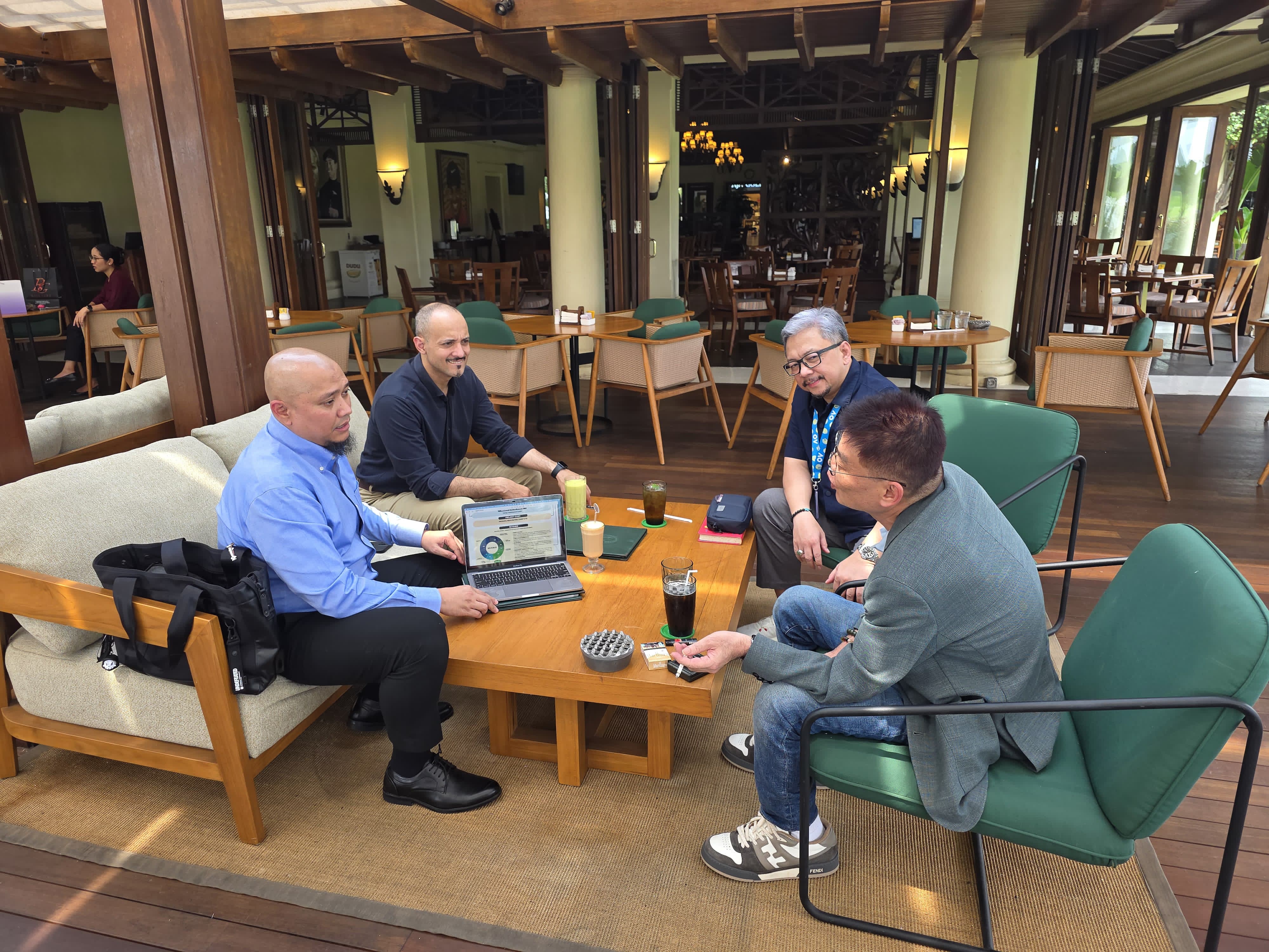 Starting the Day with a Marketing Legend